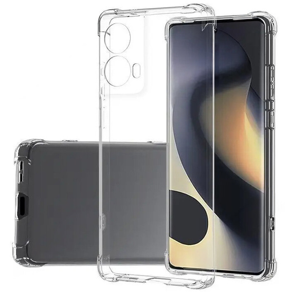 Case for Motorola Moto G85, Dropproof, transparent