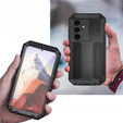 Armored case for Samsung Galaxy S24, R-JUST, black