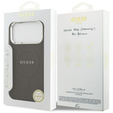 GUESS Classic Logo protective case for MagSafe for iPhone 17 Pro