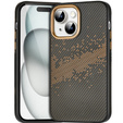 Case for iPhone 15, Milky Way, gold