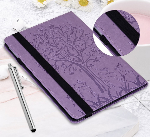 Flap case for Realme Pad 10.4, tree, purple