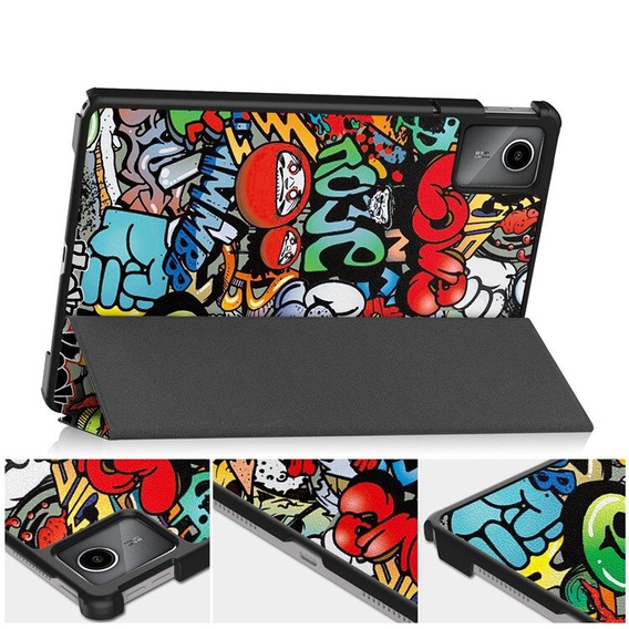 Case for Lenovo Tab M11, Smartcase, graffiti
