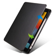 Case for iPad 10.2" 2021/2020/2019 (9/8/7 gen.), with stylus space, 360° rotatable, black
