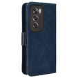 Flip case for Oppo Reno 12, Card Slot, dark blue