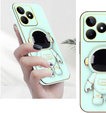 Case for Realme Note 50, Astronaut, green