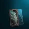 IP68 Waterproof Case for Samsung Galaxy A15 5G, Redpepper, black