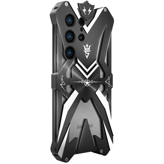Armored case for Samsung Galaxy S23, Aluminum Alloy, black