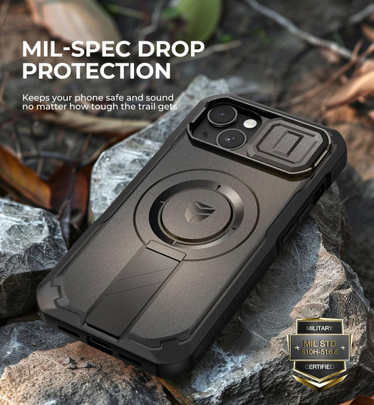 Dexnor CamProtect MagSafe armoured case for iPhone 13 / 14