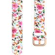 Smooth strap for Samsung Galaxy Watch Active 22mm, Bird and Flower