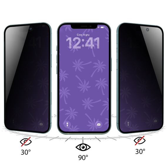 Shy Palm Privacy Tempered Glass for iPhone 11 Pro Max