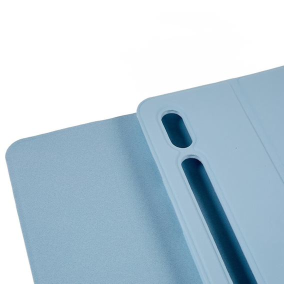 Case + keyboard Samsung Galaxy Tab S7 T870/T875 / S8, Pen Slot, blue