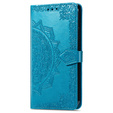 Flip case for Xiaomi 14T Pro, Mandala, blue