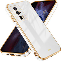 Case for Poco F5 Pro 5G, Glamour CamShield, white
