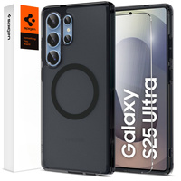 Spigen MagSafe Case for Samsung Galaxy S25 Ultra, Ultra Hybrid, matt / black + 9H Tempered Glass