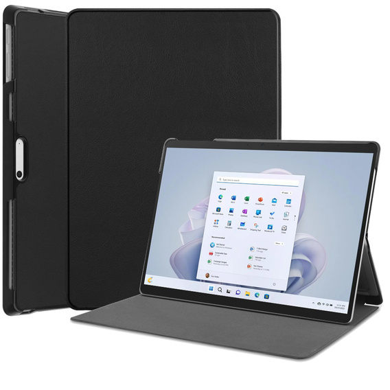 Case for Microsoft Surface Pro 9, Stand Case With stand, black