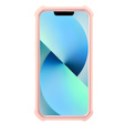 Armored case for iPhone 13 Pro, Dexnor Full Body, pink rose gold