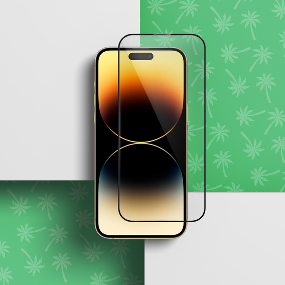 5D Full Glue Smart Palm Tempered Glass for iPhone 14 Pro