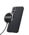 BENKS Armor Air Kevlar 600D Metal Frame Case with MagSafe for Samsung Galaxy S24