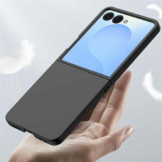 Case with toughened outer screen glass for Samsung Galaxy Z Flip7