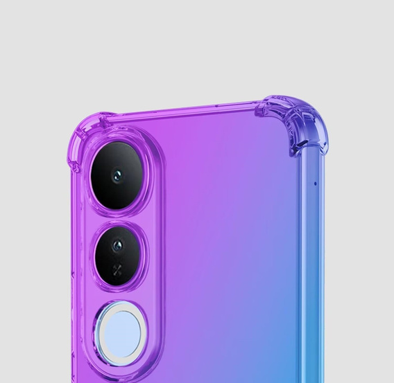 Case for Vivo V50 Lite 4G / 5G, Gradient Dropproof, Purple / blue