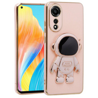 Case for Oppo A78 4G, Astronaut, pink rose gold