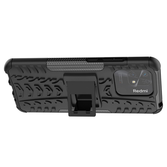 Case for Xiaomi Redmi 10C, Tire Armor, black