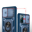 Case for Samsung Galaxy S20 FE, CamShield Slide, blue
