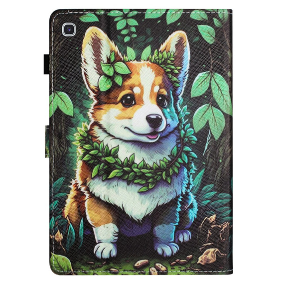 Case for Samsung Galaxy Tab S6 Lite 2022 / 2020, with flap, corgi dog