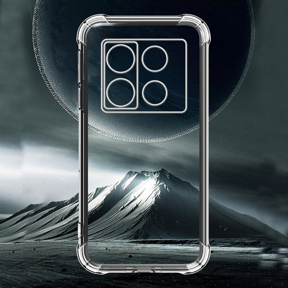 Case for Infinix Note 40 Pro, Dropproof, transparent