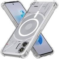 Case for Nothing Phone 2, Fusion Hybrid, for MagSafe, transparent