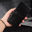 Flip case for Oppo A5 Pro 5G, Wallet Rhombus, black