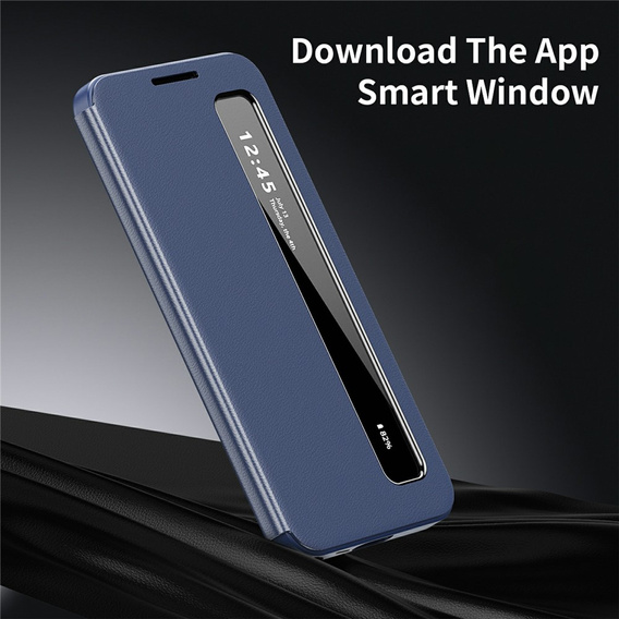 Smart View Window Leather Case for Samsung Galaxy S26 Ultra