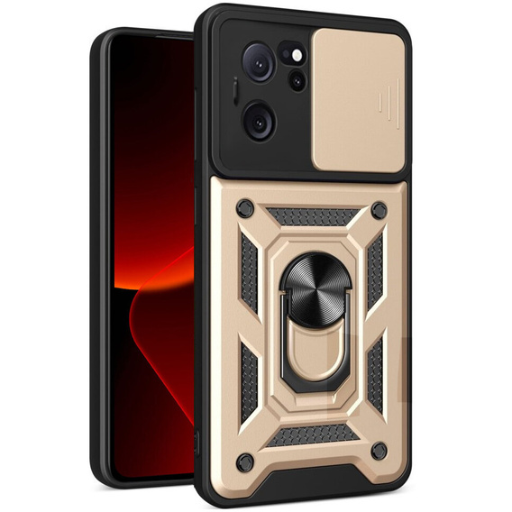 Case for Xiaomi 13T / 13T Pro, CamShield Slide, gold