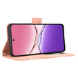 Flip case for Oppo A5 Pro 5G, Card Slot, pink