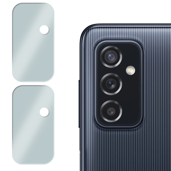 2x ERBORD tempered glass for camera to Samsung Galaxy M52 5G