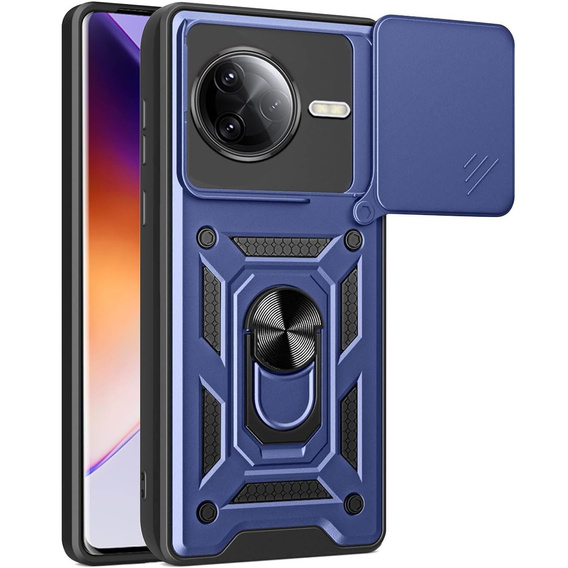 Case for Xiaomi Poco F7 Ultra, CamShield Slide, blue