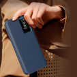 Flip case for Samsung Galaxy S24 FE, Smart View Wallet, dark blue