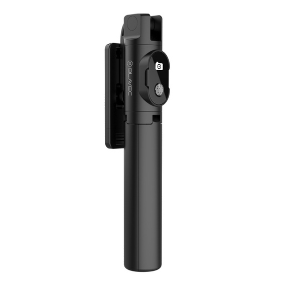 Selfie stick with tripod function and Bluetooth remote control, for smartphones between 6.5 cm and 9.5 cm wide