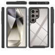Case for Samsung Galaxy S25 Ultra, Shockproof, with film, black