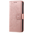 Flip case for Xiaomi Redmi Note 13 Pro+, Mandala, pink rose gold