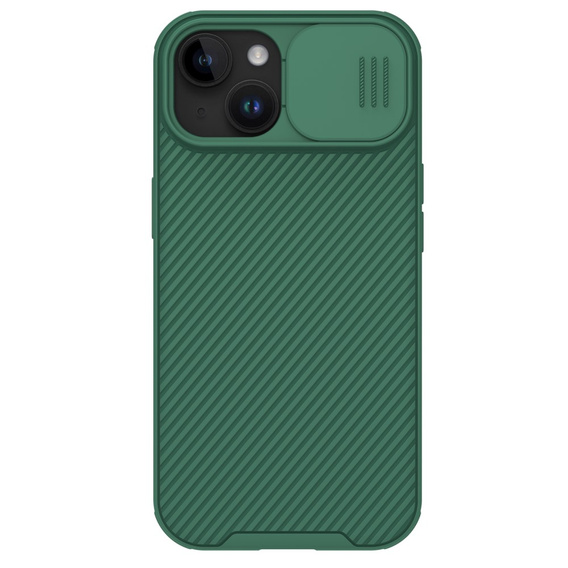 Nillkin Armored Case for iPhone 15 Plus, CamShield Pro, Green