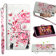 Flip case for Samsung Galaxy A10, Wallet, Cat & Tree