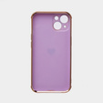 Case for Apple iPhone 13, Electro heart, purple