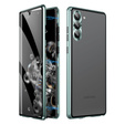 Case for Samsung Galaxy S23, Magnetic Dual Glass, green