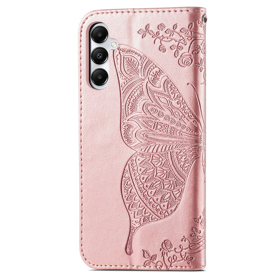 Flip case for Samsung Galaxy A05s, Butterfly, purple