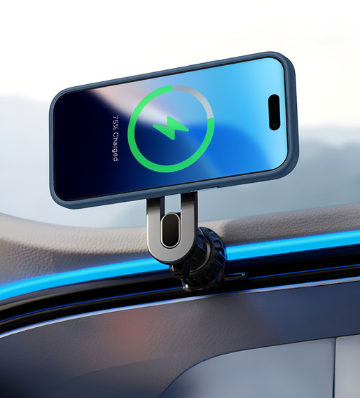 Case for iPhone 16 Plus, for MagSafe, ERBORD Matt Case, dark blue + Screen Glass