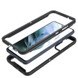 Case for Samsung Galaxy S21 FE, Shockproof, with film, blue