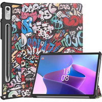 Case for Lenovo Tab P11 Pro Gen 2 TB132FU TB132XU 11.2", with flap, graffiti