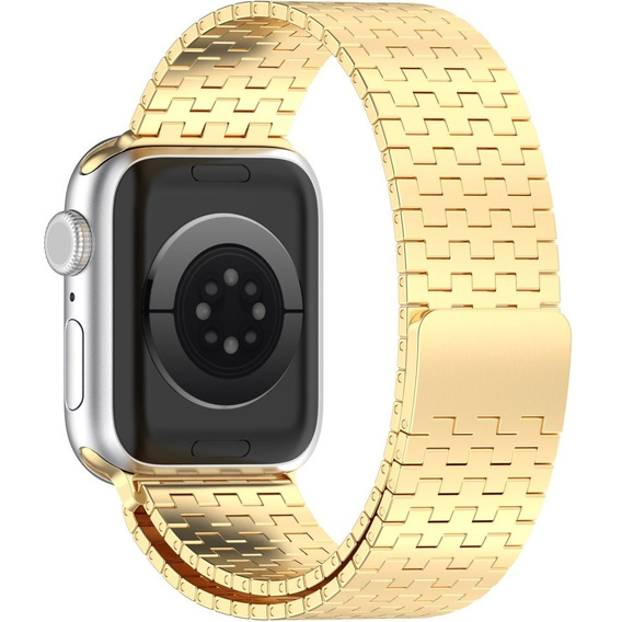 Steel Bracelet for Apple Watch 1/2/3/4/5/6/7/8/SE/ULTRA 42/44/45/49 MM - gold