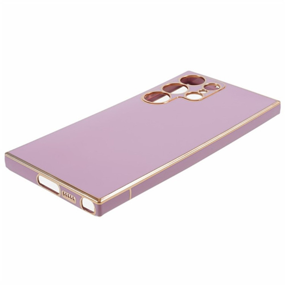 Case for Samsung Galaxy S24 Ultra, Glamour CamShield, purple